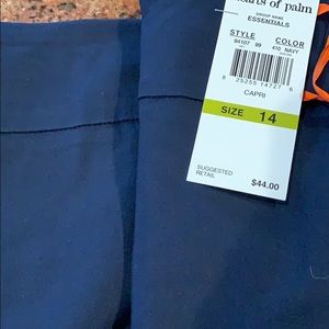 Hearts of palm Capri pants